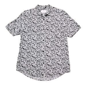 Rare Mac Miller Macadelic Cover Art‎ AOP Button Up Shirt Mens Small